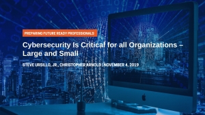 لماذا يعد الأمن السيبراني أمرًا بالغ الأهمية لجميع المنظمات