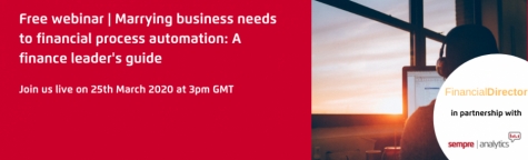 ندوة مجانية عبر الإنترنت: توحيد الأعمال يحتاج إلي أتمتة العمليات المالية_ دليل إرشادي لقائد مالي