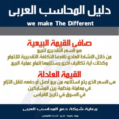 صافي القيمة البيعية والقيمة العادلة