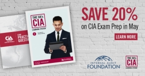 وفر 20٪ على شهادة المدقق الداخلي المعتمد CIA