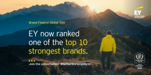ارنست اند يونج EY ضمن أفضل 10 علامات تجارية عالمية لأول مرة في تصنيف brand finance
