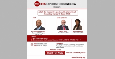 ندوة عبر الإنترنت بعنوان: تنفيذ معايير IFRS الصادرة مؤخرًا في نيجيريا