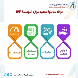 ما هي فوائد محاسبة تخطيط موارد المؤسسات؟