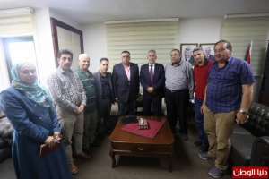 الصالح يبحث مع نقابة المحاسبين واتحاد المقاولين عددا من القضايا المشتركة