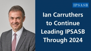 إيان كاروثرز يواصل ريادة مجلس IPSASB حتى عام 2024