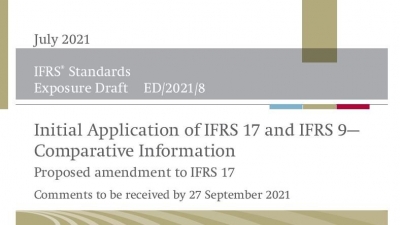 مجلس معايير المحاسبة الدولية يقترح تعديل ضيق النطاق على المعيار الدولي للتقارير المالية رقم 17