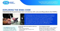 الاتحاد الدولي للمحاسبين يصدر أحدث إصدار من استكشاف مدونة IESBA (الحلقة 9 )