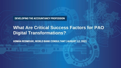 ما هي عوامل النجاح الحاسمة للتحولات الرقمية لمنظمات المحاسبة المهنية؟